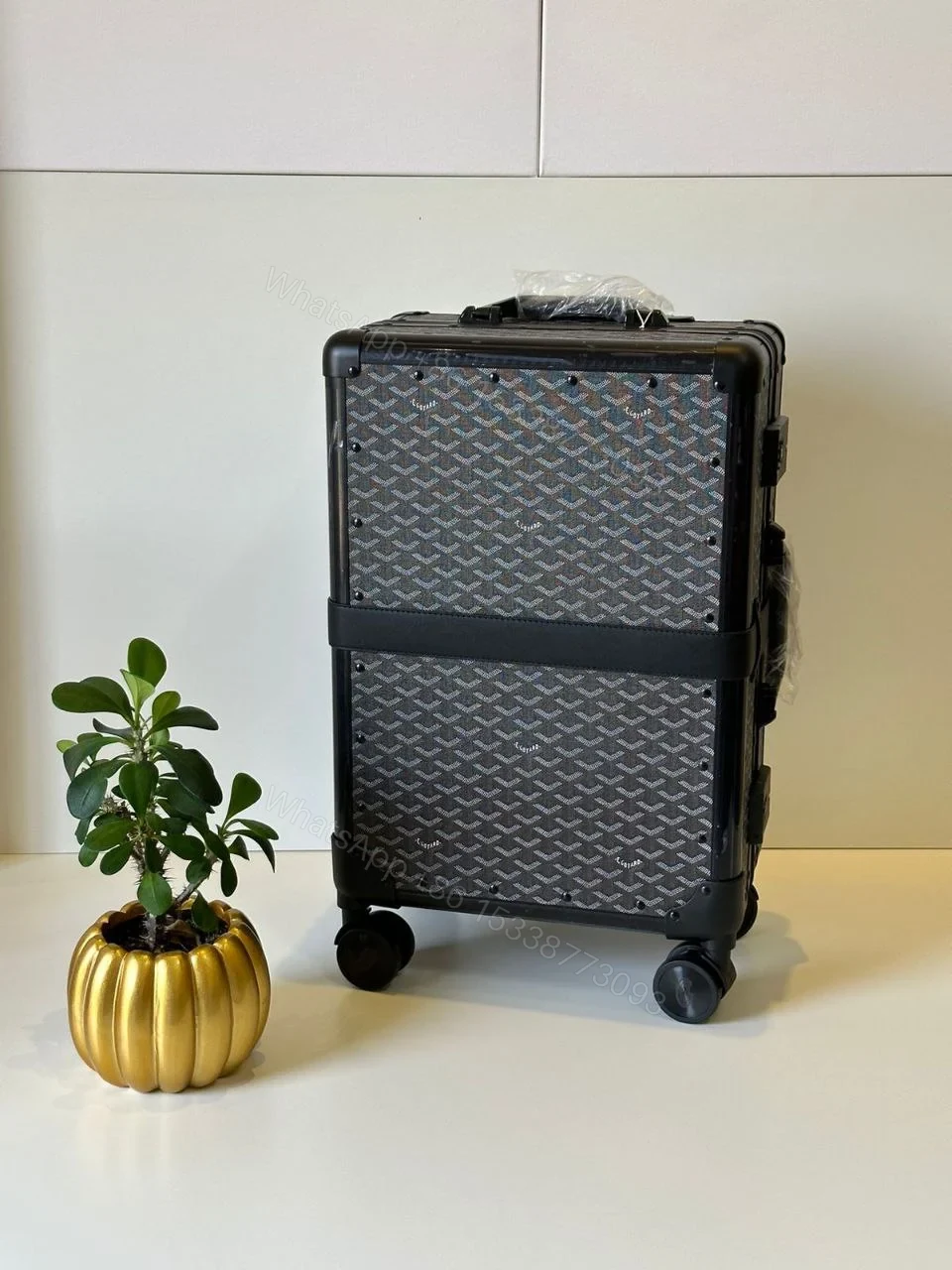 Goyard Bourget Trolley Bag — view 1