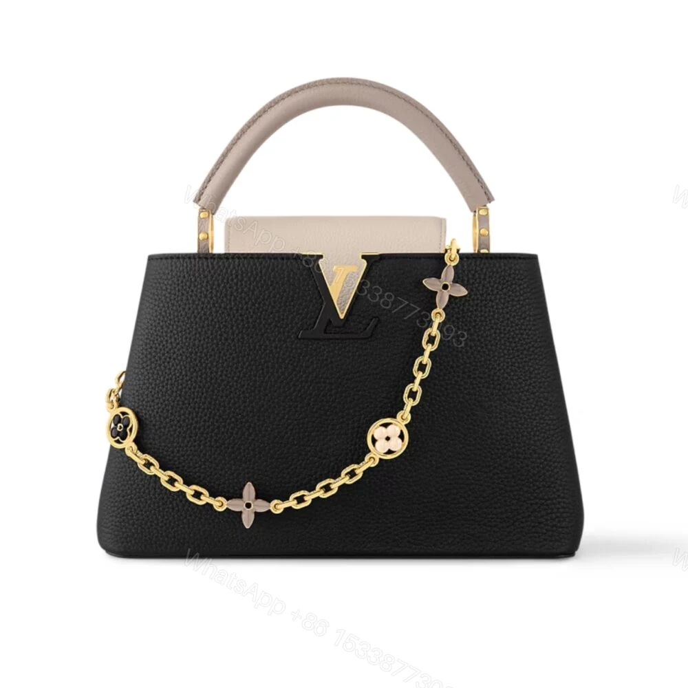 Louis Vuitton Capucines Black And Grey 27Cm M20708 — view 1