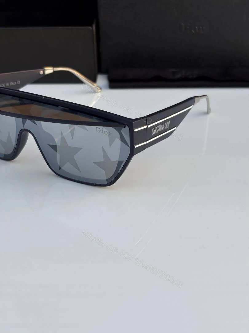 View 5 of First Copy Dior 98258 Silver Mercury Sunglasses