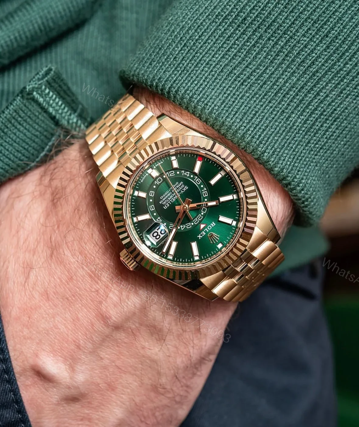 Rolex Sky-Dweller Golden Automatic — view 1