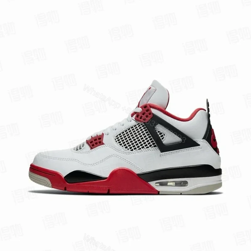 Jordan 4 Retro Fire Red (2020) — view 1