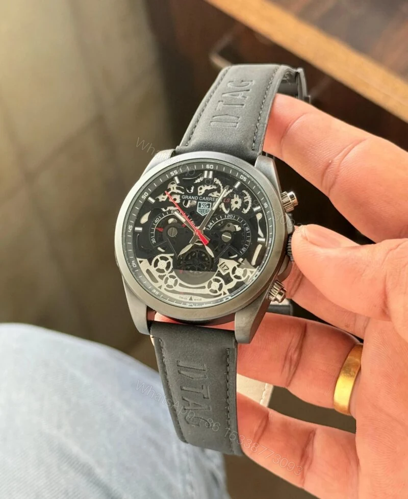 Tag Heuer Carrera CR7 Black Dial 44mm Chronograph — view 1
