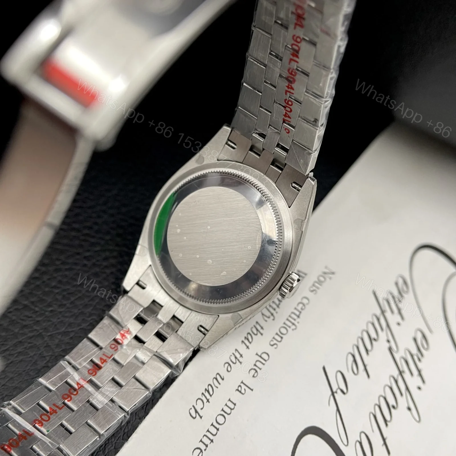 View 5 of Superclone Rolex Day-Date Blue Ombré Diamond Dial 128236-0005 36 mm