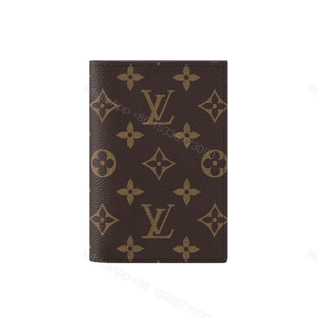 Louis Vuitton Passport Cover Monogram Canvas Brown 14Cm M64502 — view 1