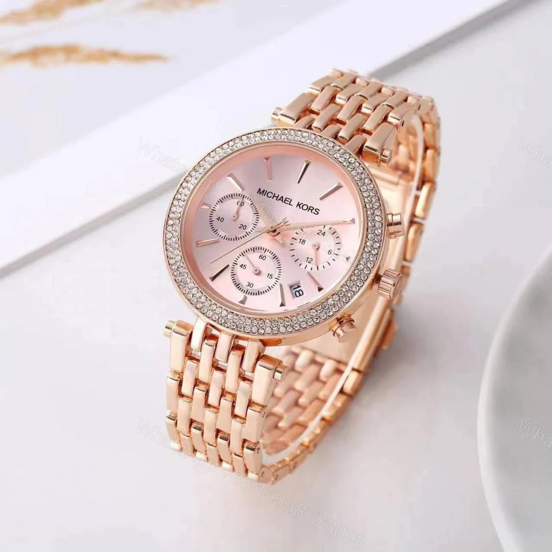 First Copy Michael Kors Darci Chronograph Watch For Women — view 1