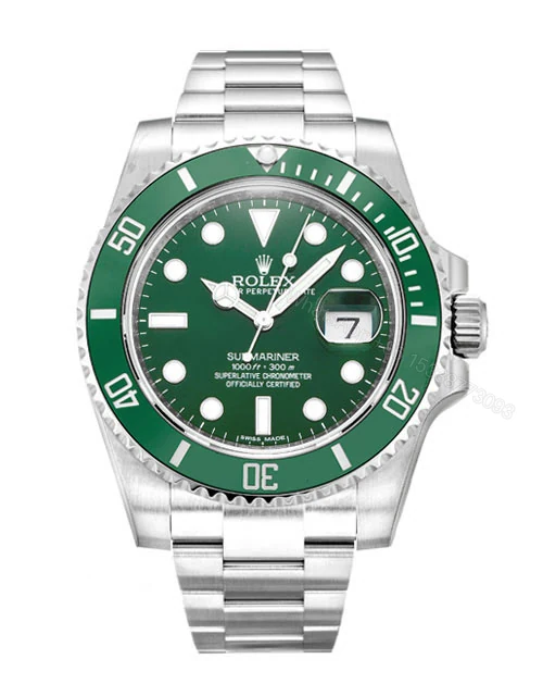 Replica Rolex Submariner 116610LV “Hulk” – 40 MM – Green Dial — view 1