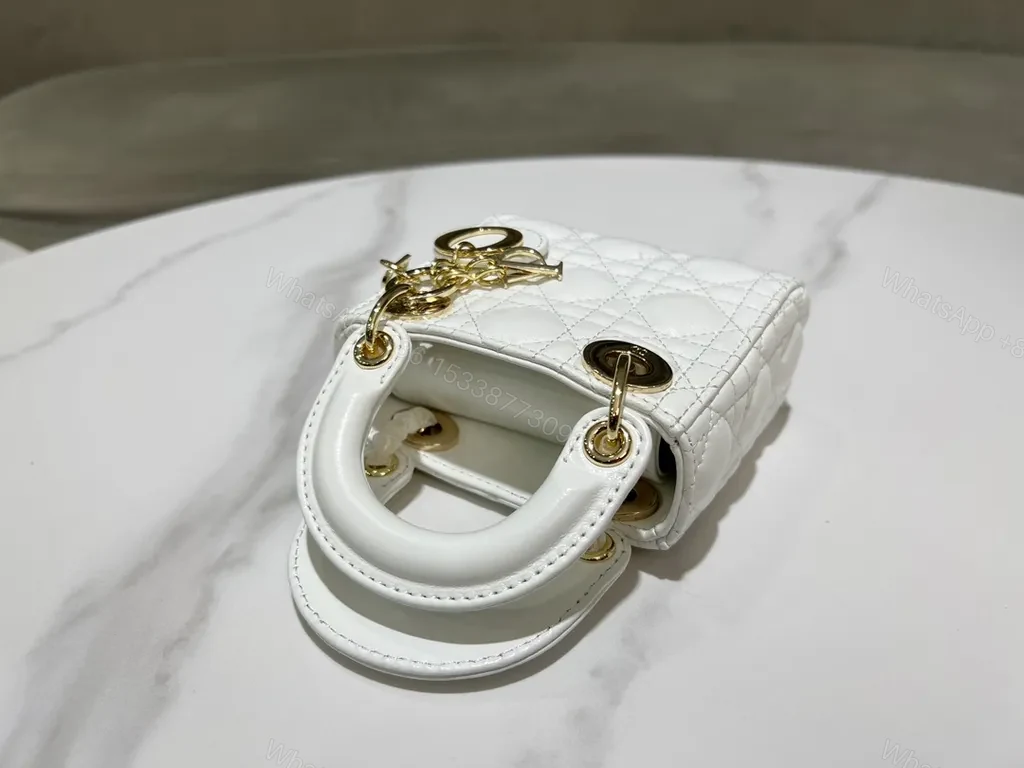 View 8 of Mini Quilted White Dior Bag: Elevated Everyday Luxury