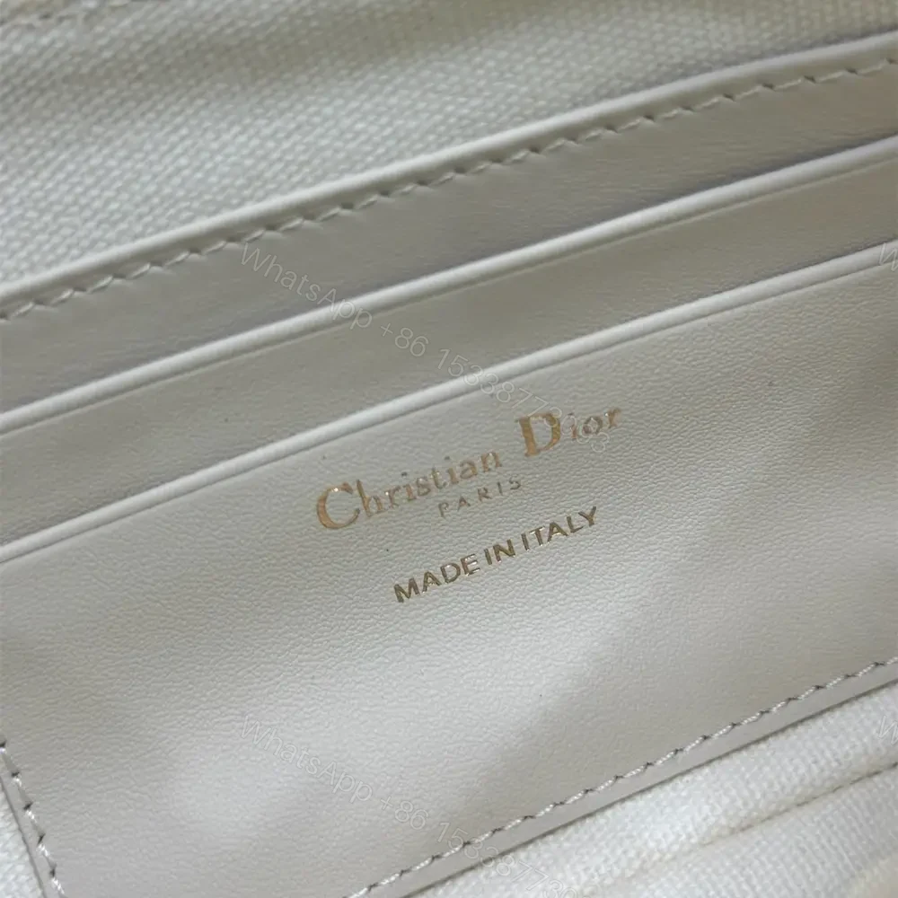 View 8 of 高仿Dior*Montaigne系列S239M925米色印花單肩包Mini免檢版