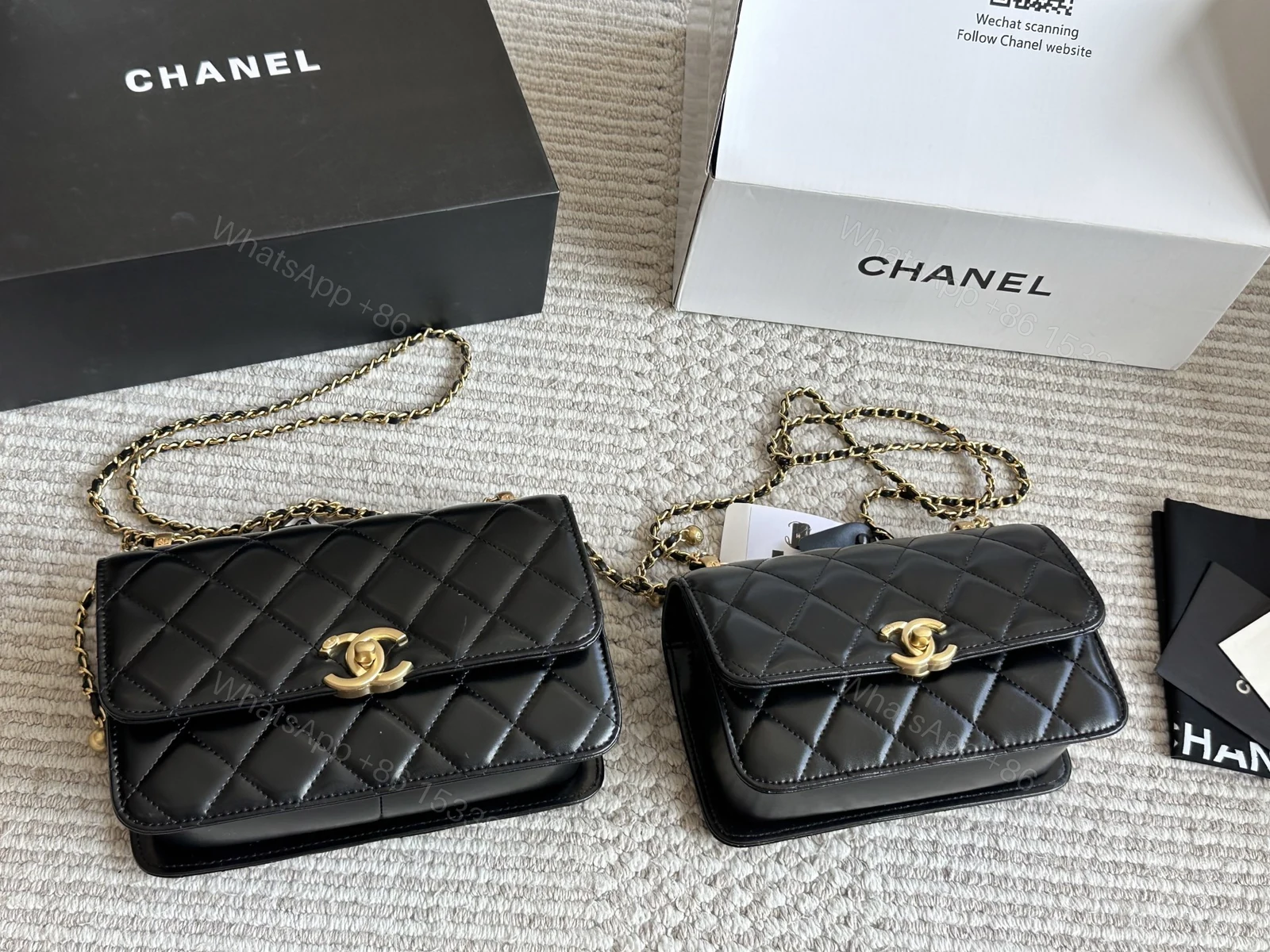 CHANEL高仿經典口蓋包19cm 女士鏈條包奢華復古氣質百搭款 — view 1