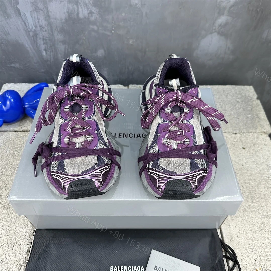 Balenciaga 一比一紫灰老爹鞋配色亮眼時尚兼具 — view 1