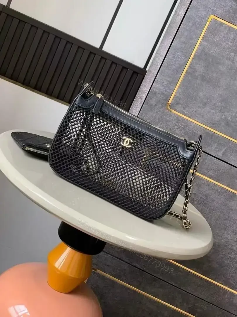 CHANEL Bias Stitch Chain Shoulder Bag — view 1