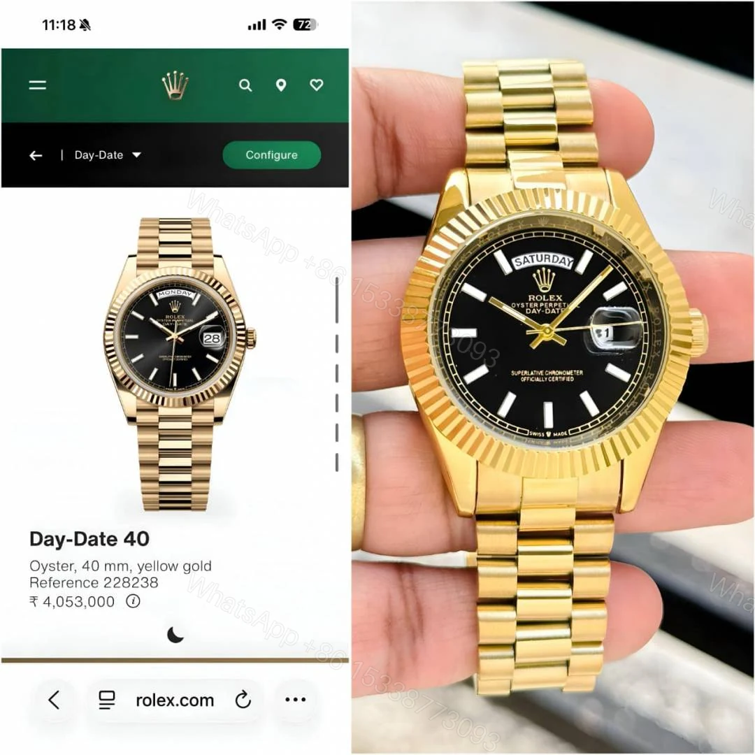 First Copy Rolex Day Date Automatic AAA — view 1