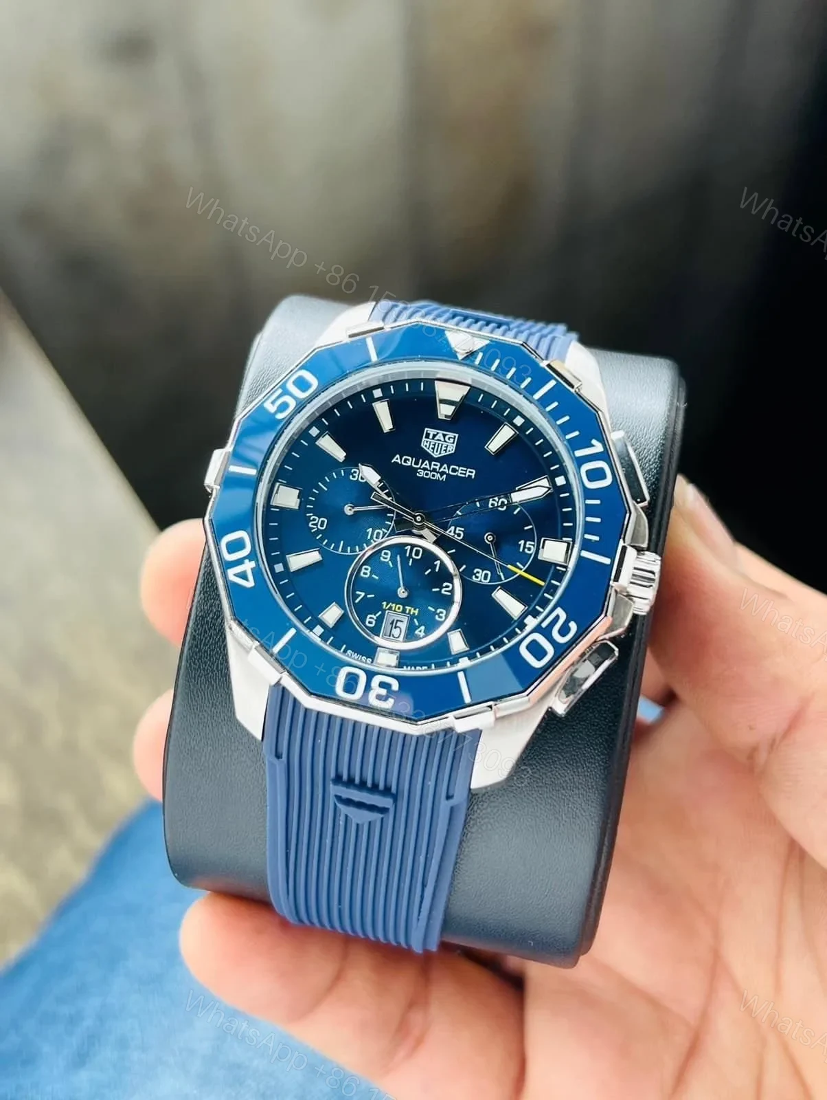 Tag Heuer Aquaracer Calibre 5 Blue — view 1