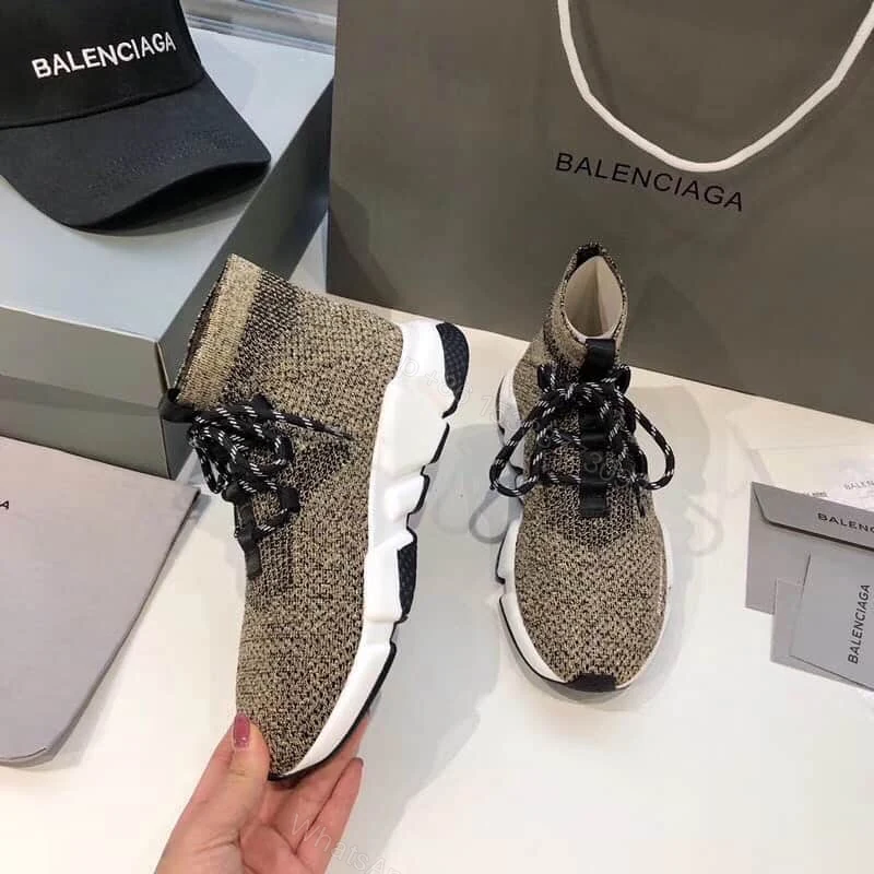 View 9 of BALENCIAGA MEN’S SPEED LACE-UP SNEAKER – BB165