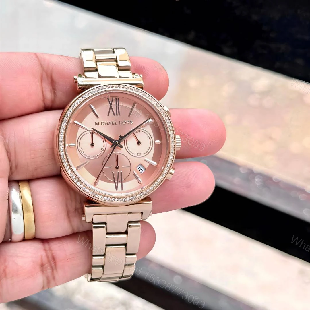 First Copy Michael Kors Sofie Watch Rose Gold — view 1