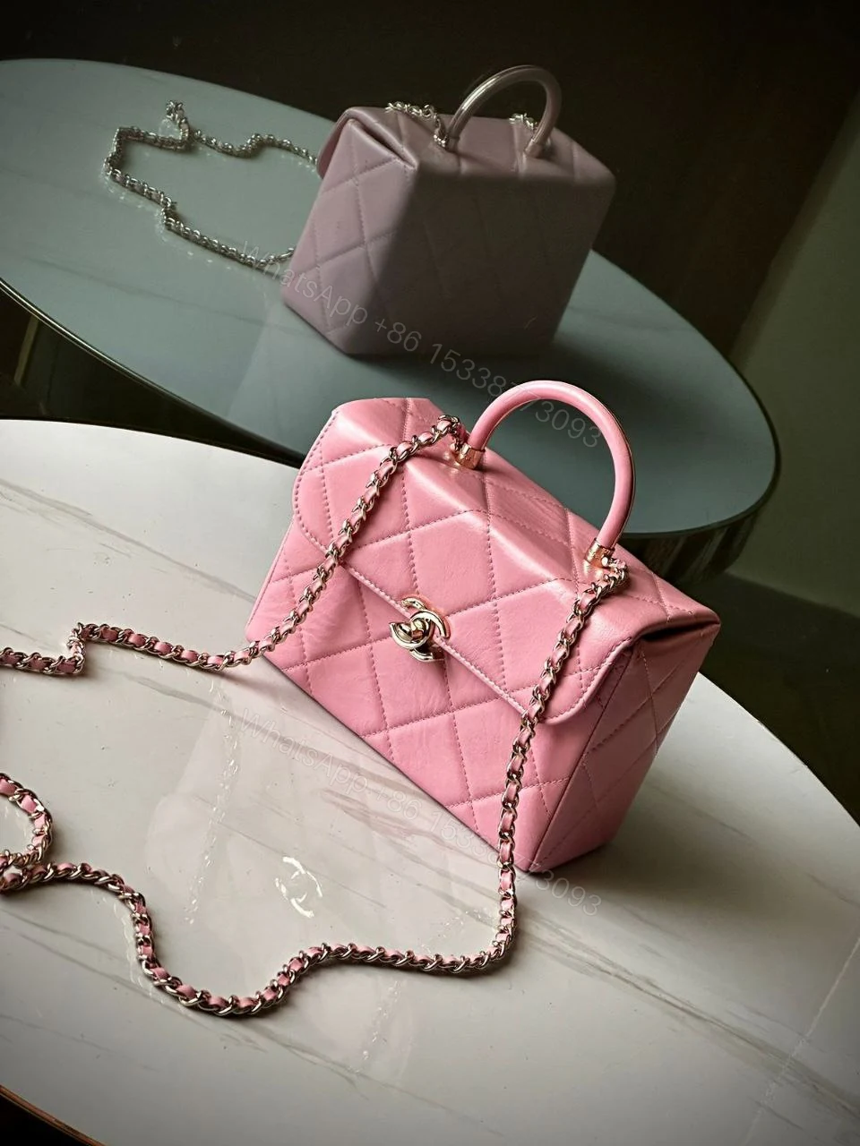 Chanel 2024 Quilted Trendy CC Dual Handle Flap Bag — view 1