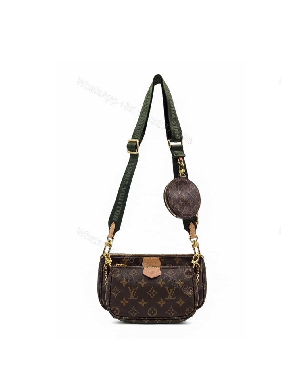 LV Multi Pochette Accessories Replica – Triple Pouch Master Copy — view 1