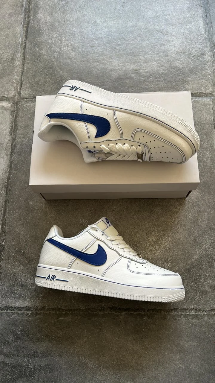 First Copy Nike Air Force Originals Navy Blue Tick — view 1