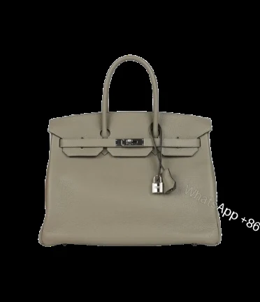 Hermès Birkin 35 Sauge Togo Palladium Hardware — view 1