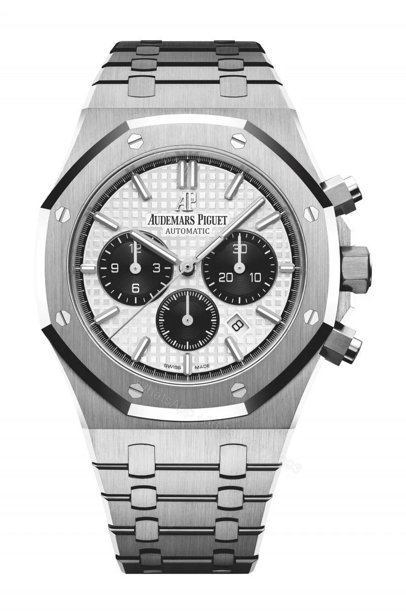 Replica Audemars Piguet Royal Oak Selfwinding Chronograph Silver 26331ST.OO.1220ST.03 — view 1