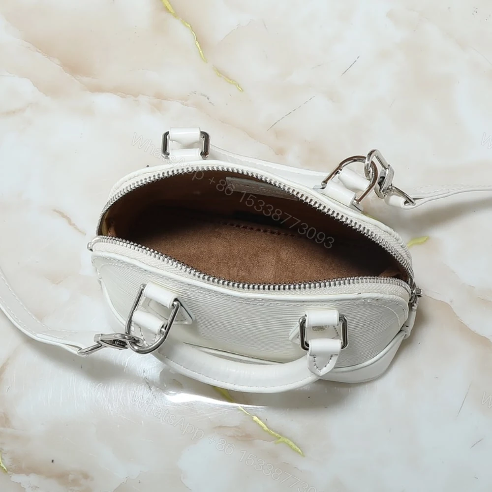 View 7 of Louis Vuitton Nano Alma Bag White Quartz 18Cm M82411