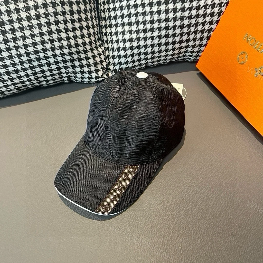 LV 一比一格紋拼Monogram條紋帽 低調設計感 — view 1