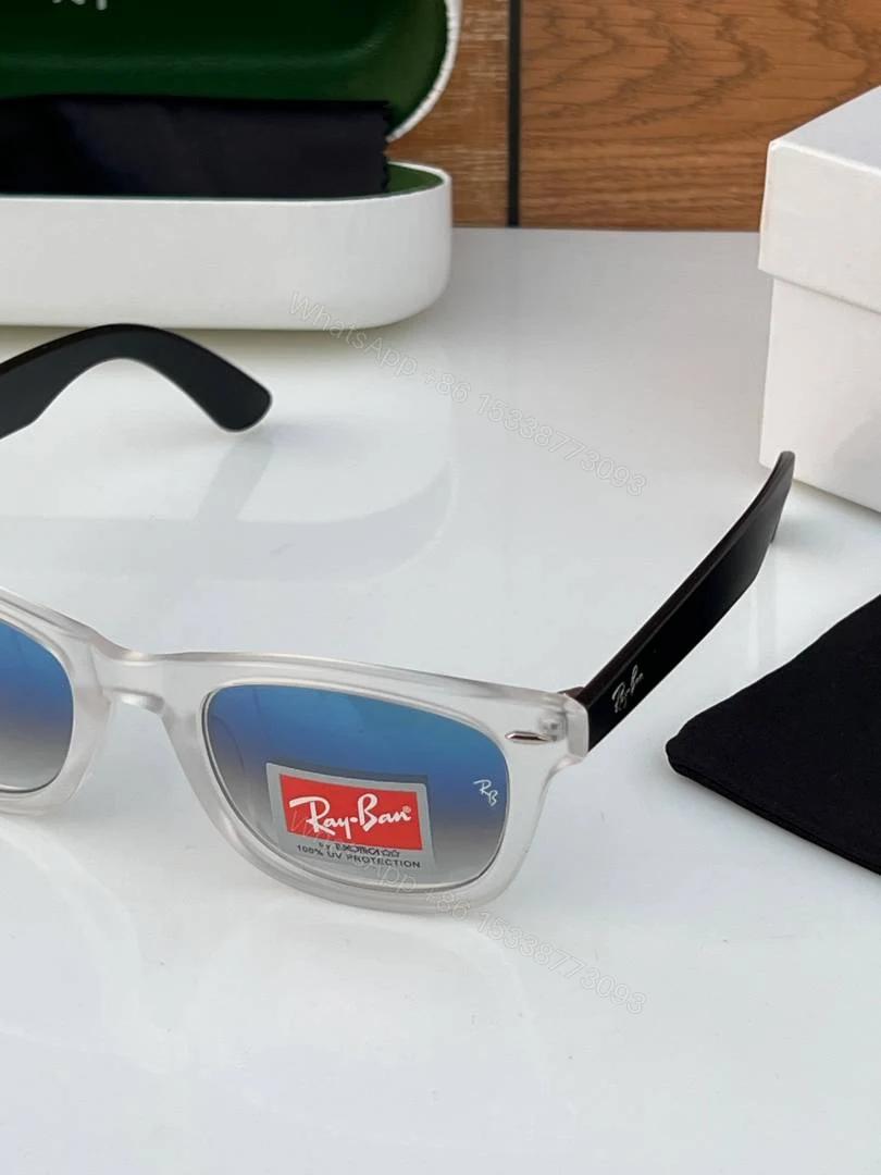 View 5 of First Copy RayBan 2140 Blue Sunglasses