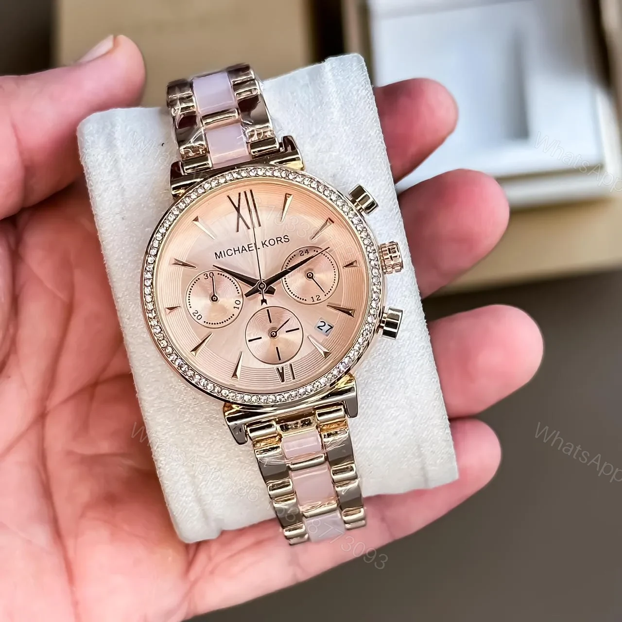 Michael Kors Rose Gold Girls Watch — view 1