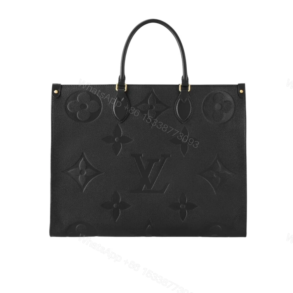 Louis Vuitton Onthego GM Bag Monogram Empreinte Black 41Cm M44925 — view 1