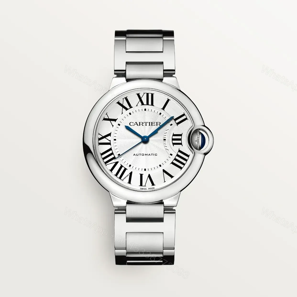 Ballon Bleu De Cartier GM Replica Silver Dial | Master Copy Watches — view 1