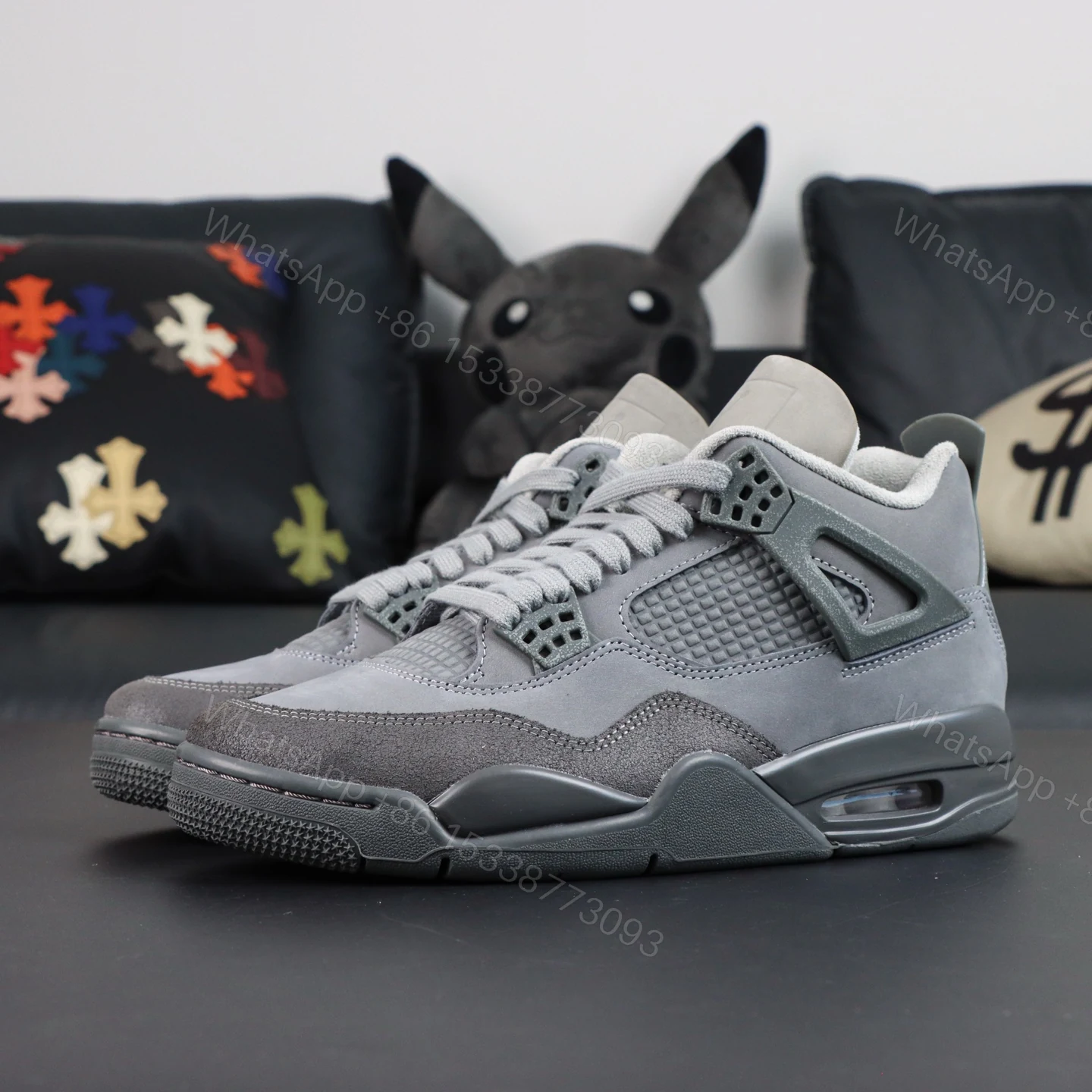 View 8 of Air Jordan 4 SE Wet Cement Replica