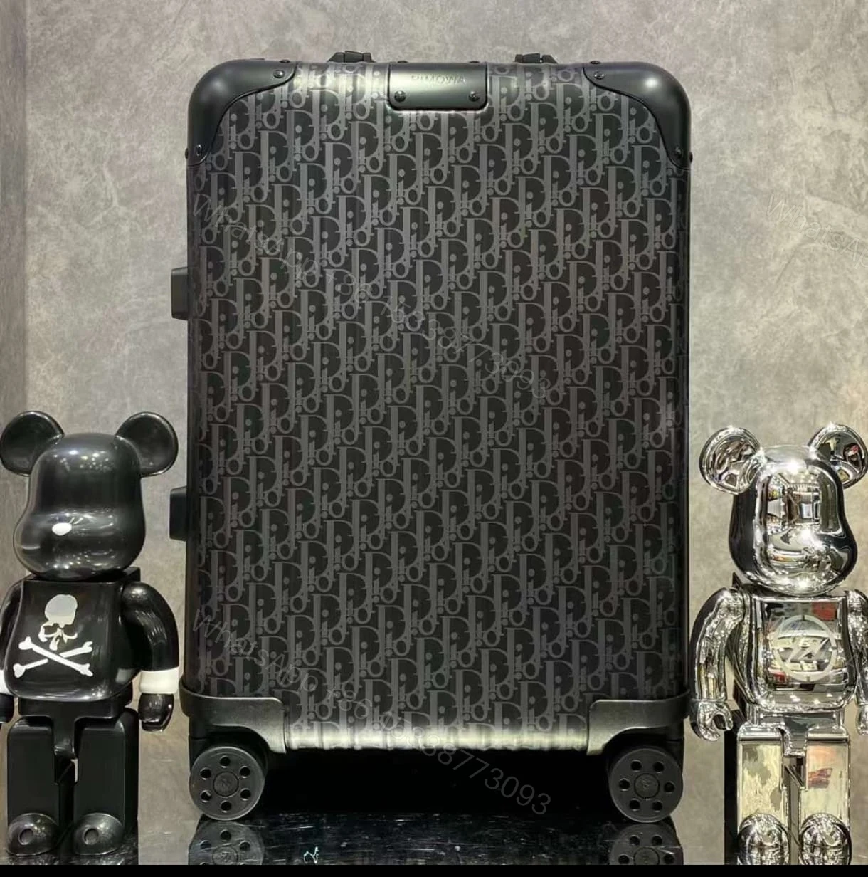 Dior Master Copy Luggage Trolley– Premium Travel — view 1