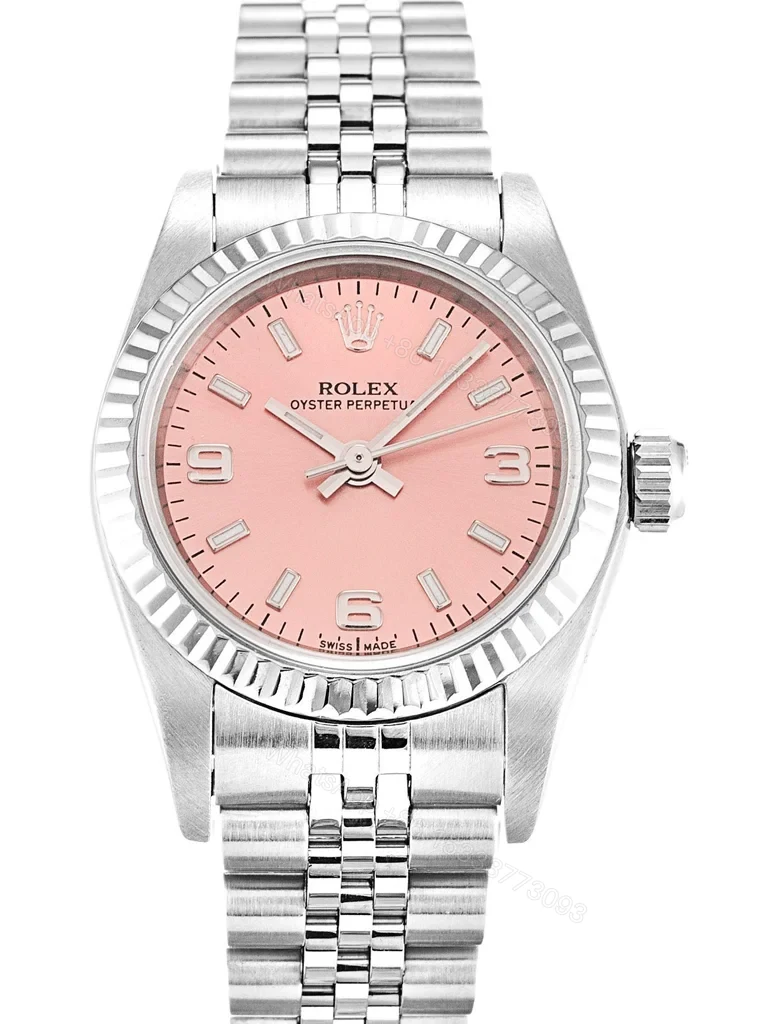 Replica Rolex Oyster Perpetual Lady Salmon Dial 76094 26 mm — view 1