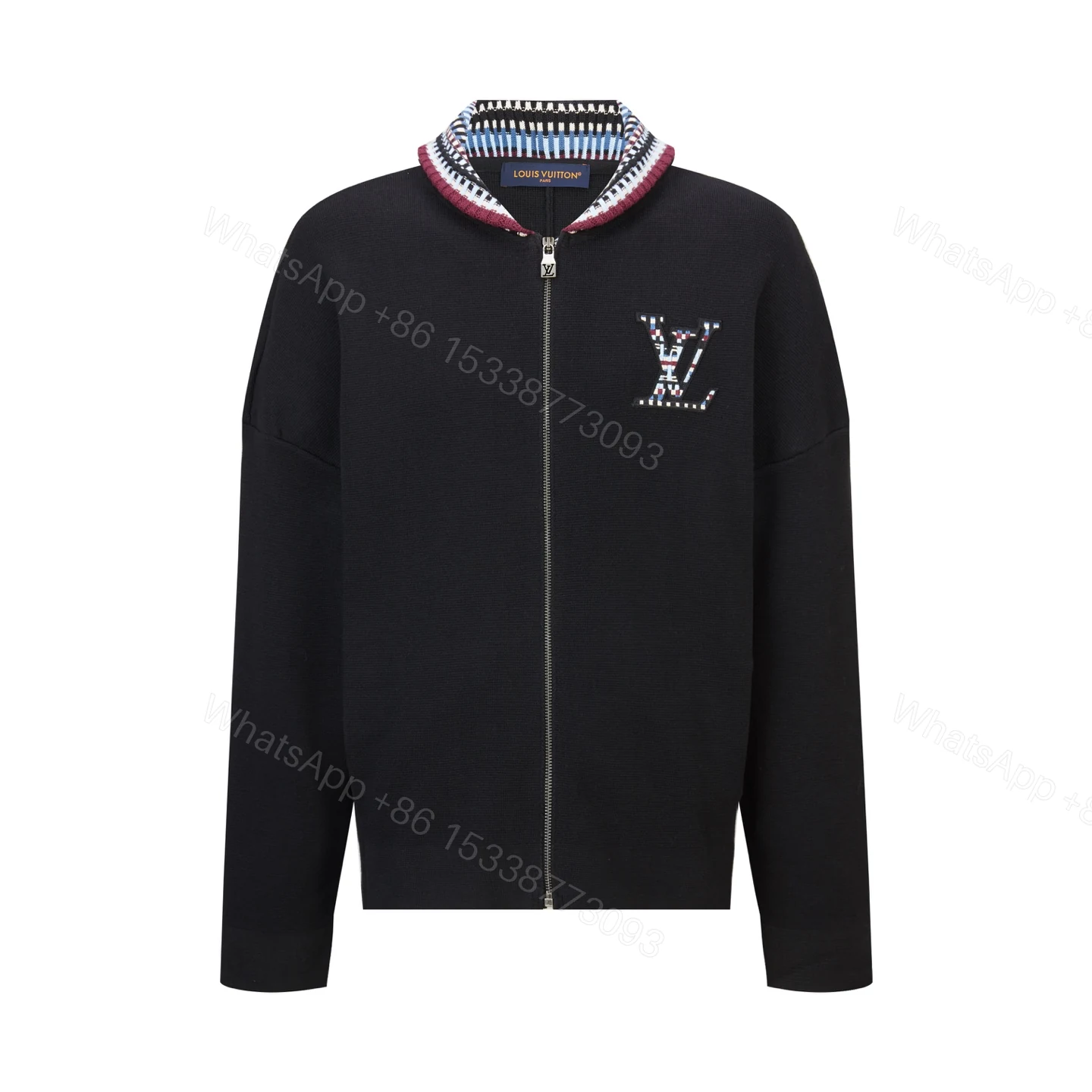 LV 原單毛衣男款圓領設計 經典Monogram織紋低調時尚百搭首選 — view 1