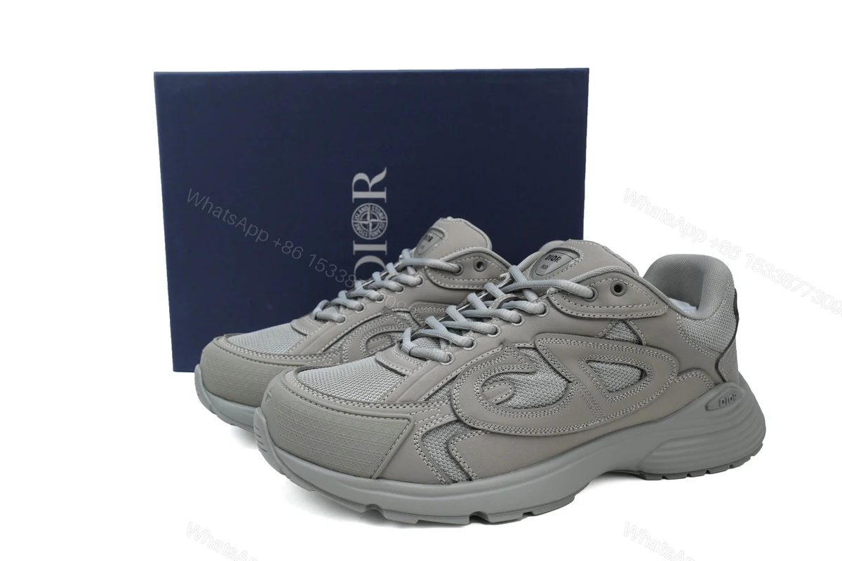 Dior B30 Sneakers Light Grey — view 2