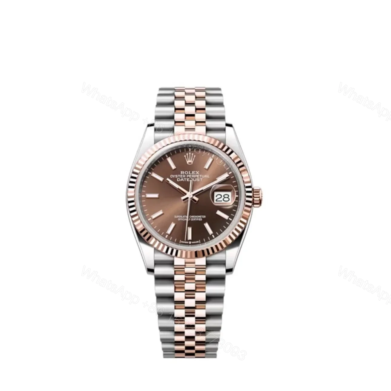 Rolex Datejust Chocolate Dial 126231 Jubilee 36 mm — view 1