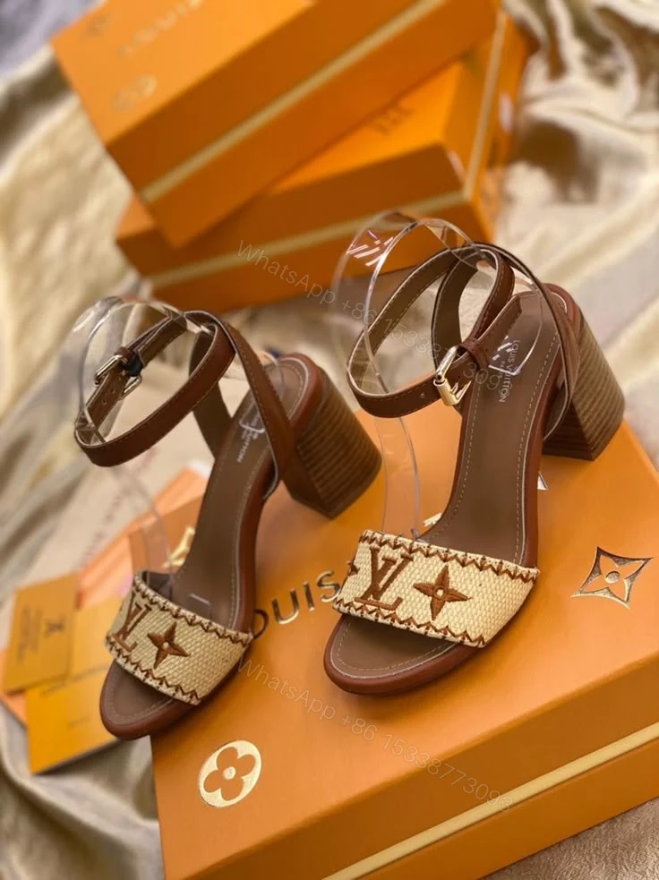 LV Sienna one-strap sandals — view 1