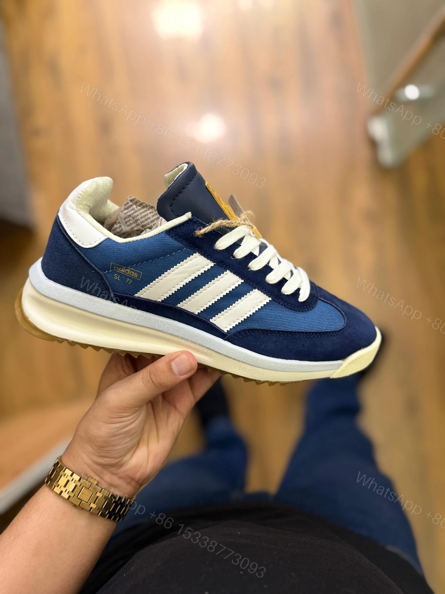 FIRST COPY Adidas Originals SL 72 Blue — view 1