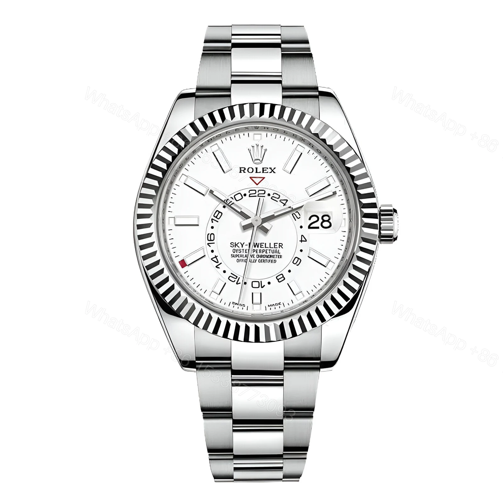 Rolex Sky-Dweller 326934 White Dial Replica — view 1