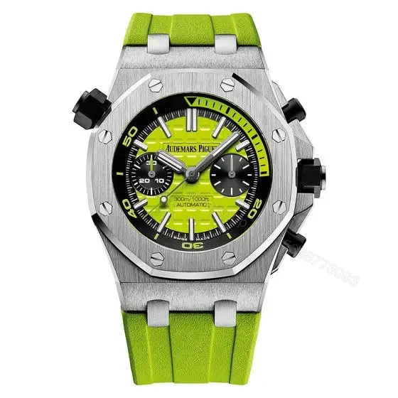 Audemars Piguet Royal Oak Offshore 15710ST Green Diver Steel 42mm — view 1