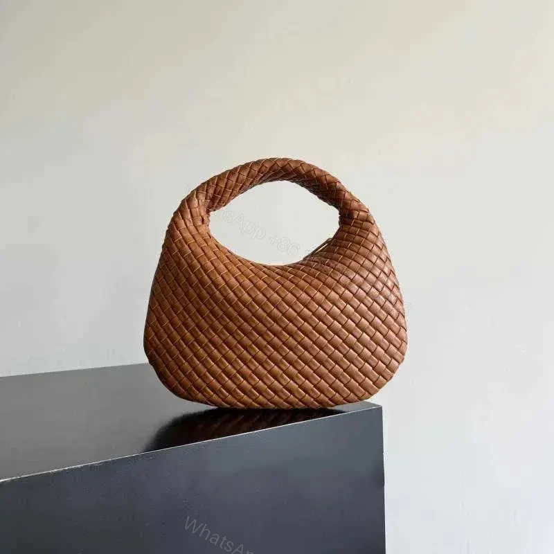 Bottega Veneta Brown Small Intrecciato Leather Veneta Shoulder Bag — view 1
