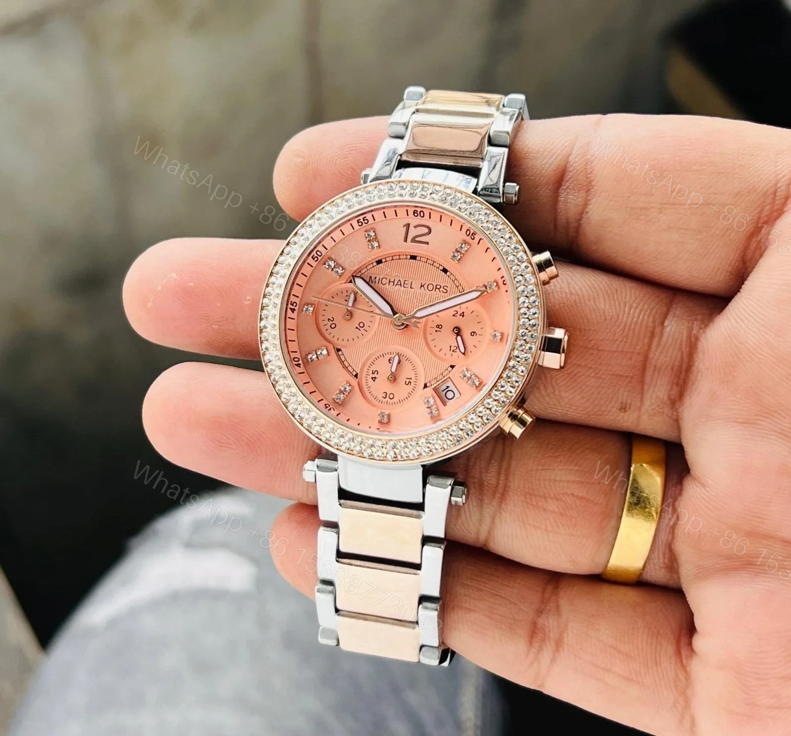 Michael Kors Parker Rose Gold — view 1