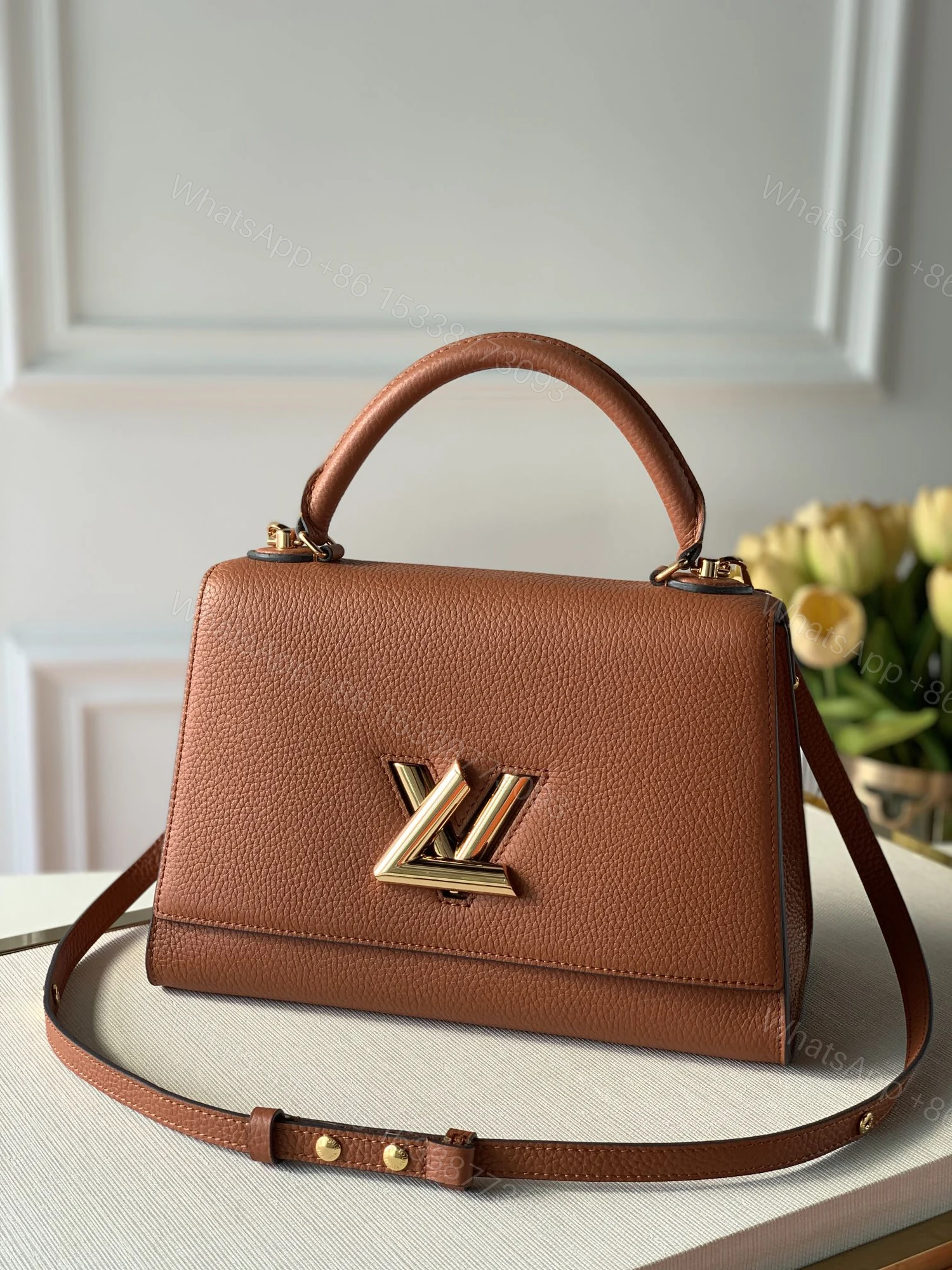 LV 高仿 M57897 Cappuccino色手提包 精品肩背包款式推薦 — view 1