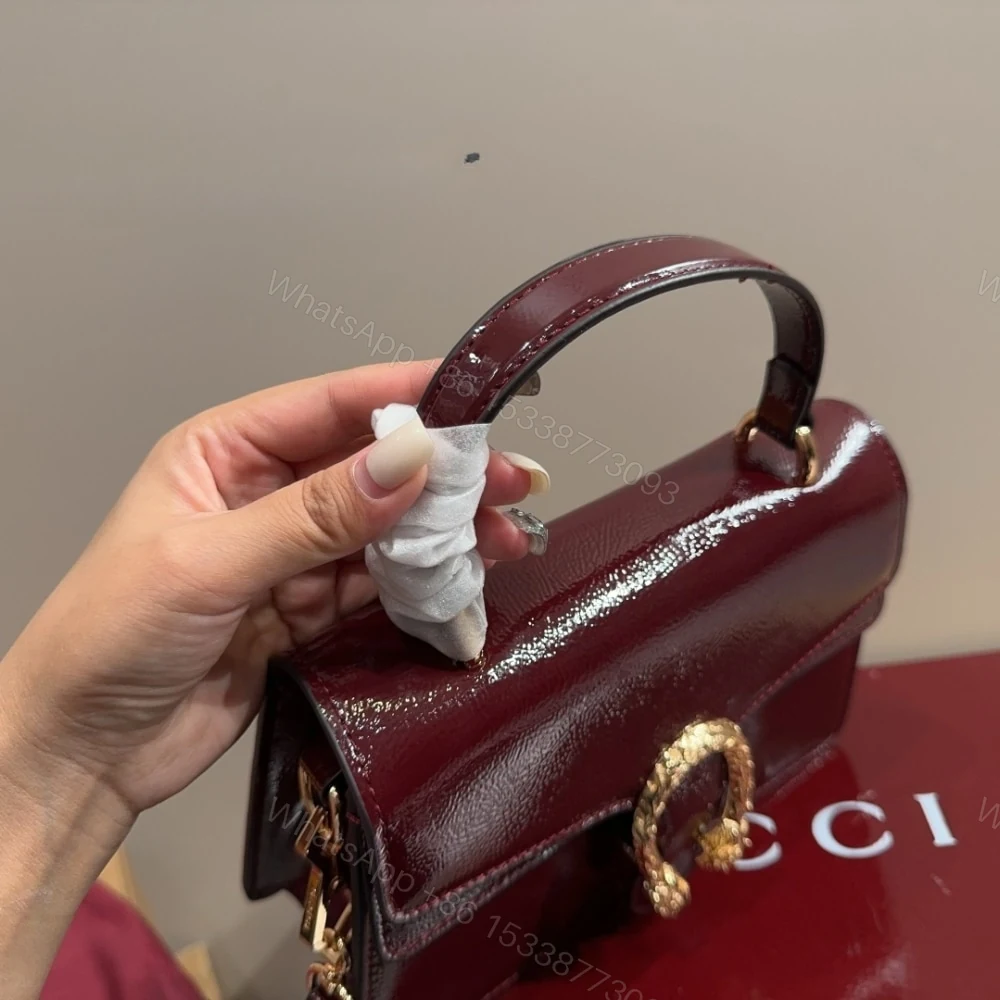 View 5 of Gucci Dionysus Small Top Handle Bag Rosso Ancora Red 24Cm 799599 0AAA8 6207