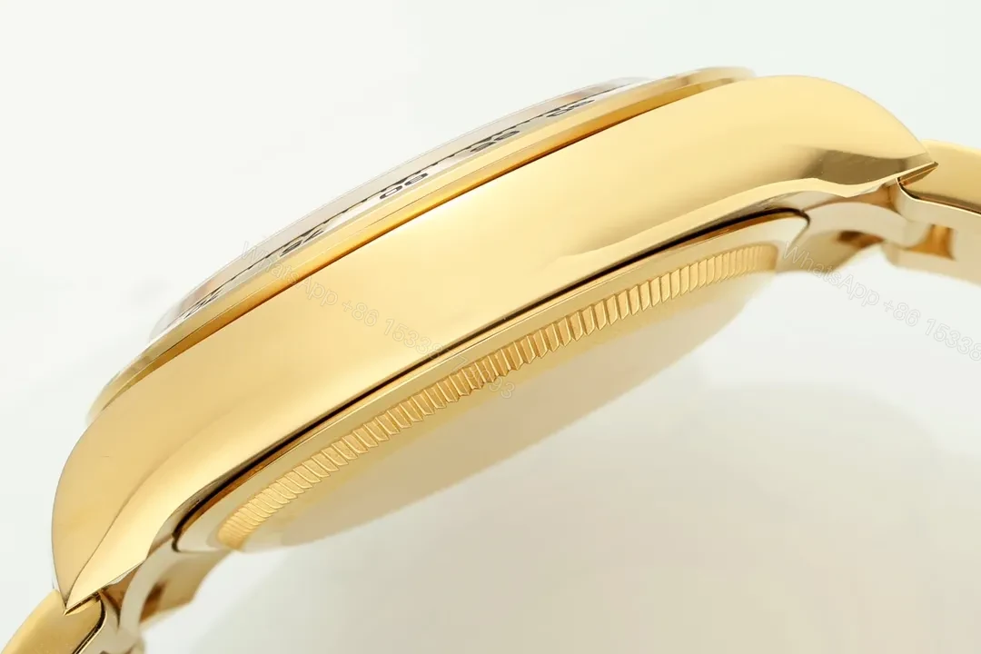 AR Factory Clean Factory APS Daytona Gold Green Dial Watch — view 1