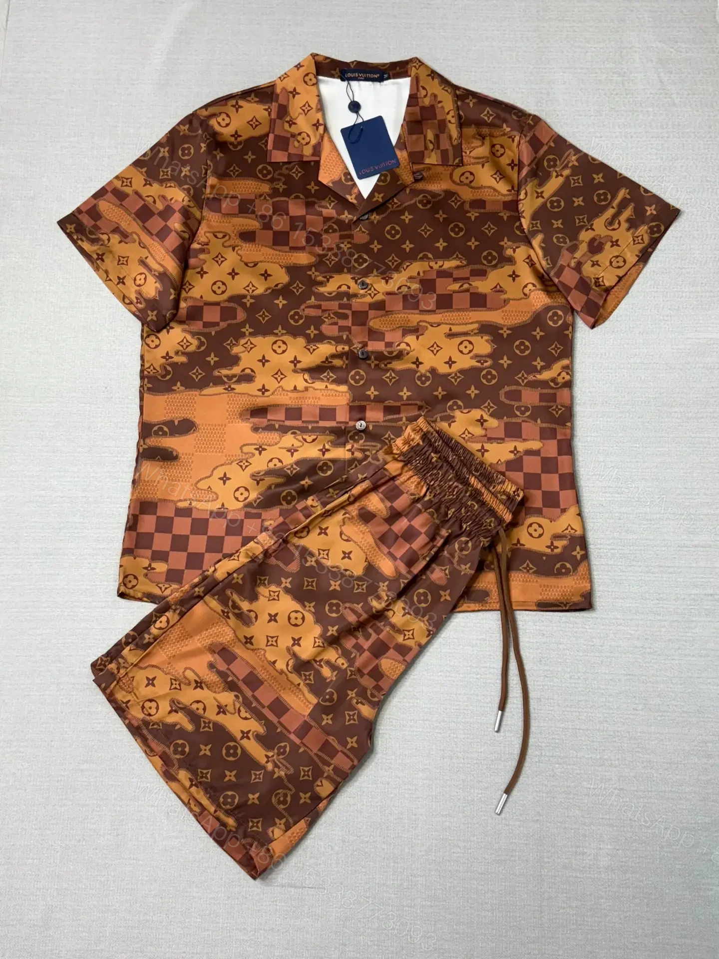 Louis Vuitton Shirt and Short Set — view 1