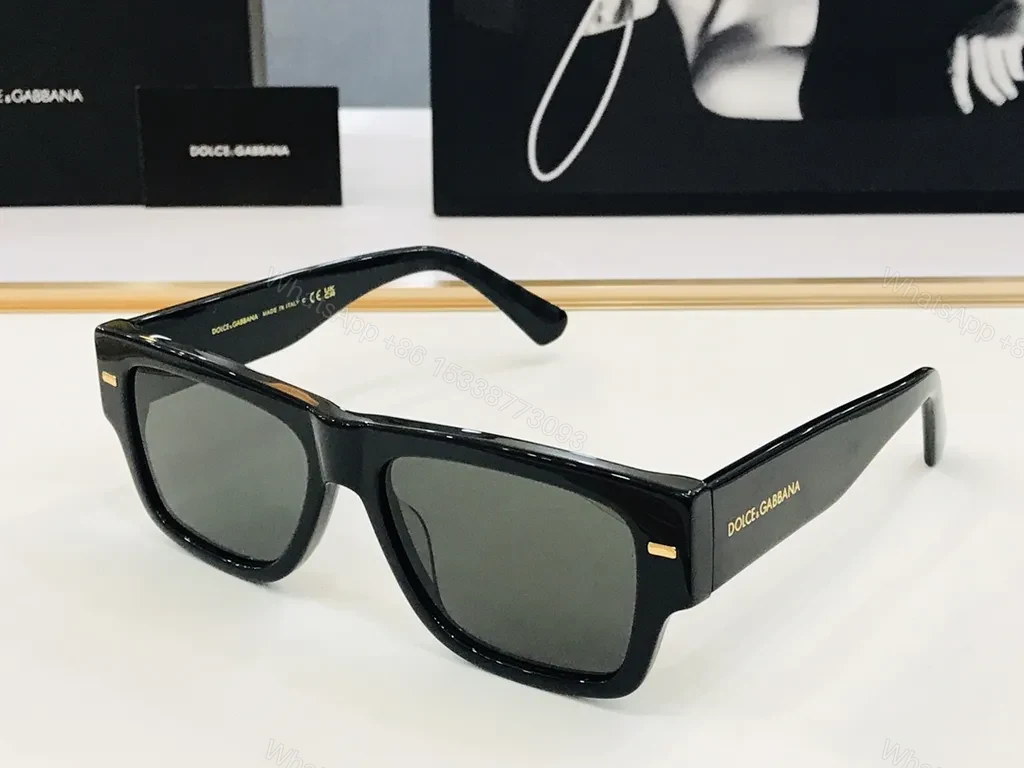 Black Acetate Square Sunglasses - Luxury All-Day Comfort — view 1