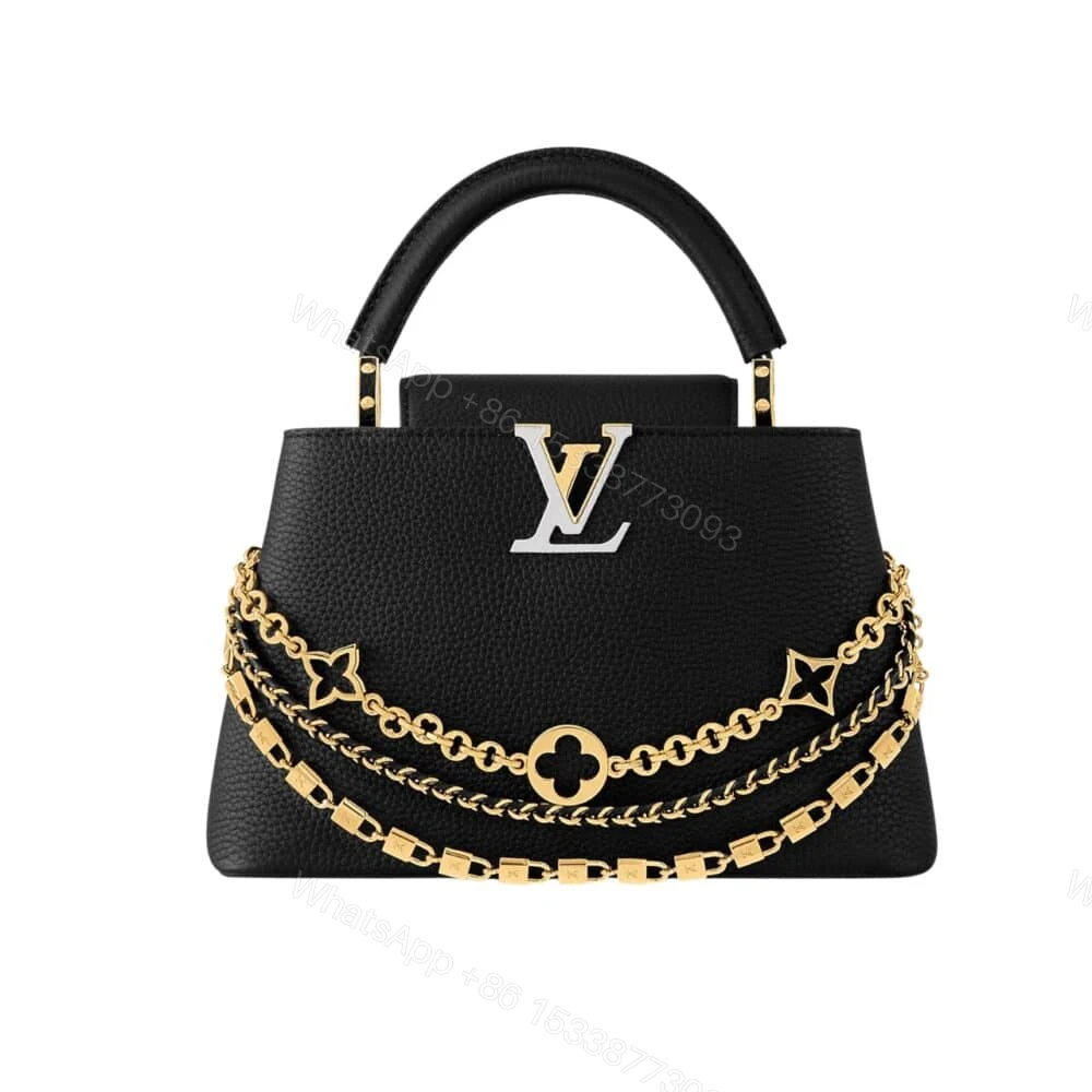 Louis Vuitton Capucines BB Black 21Cm M12345 — view 1