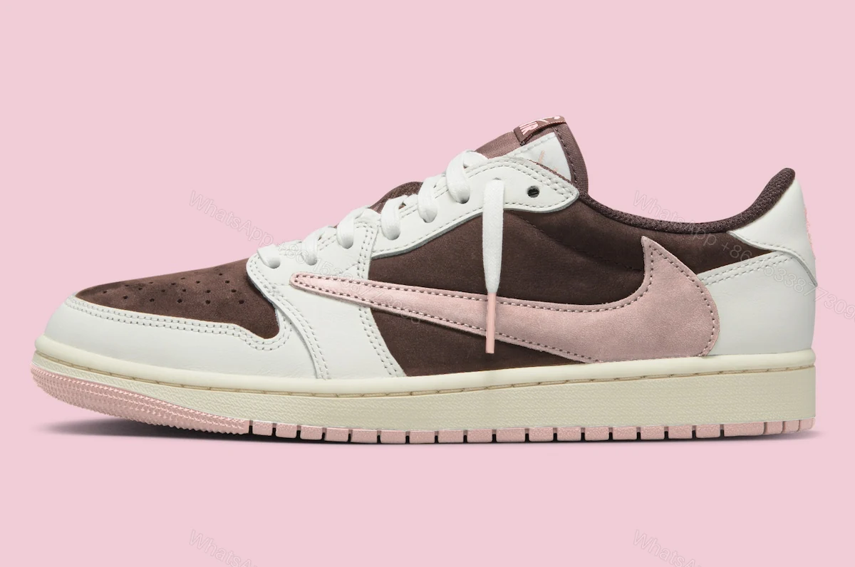 Travis Scott x Air Jordan 1 Low OG SP Dark Pony Pink DZ4137-206 — view 2