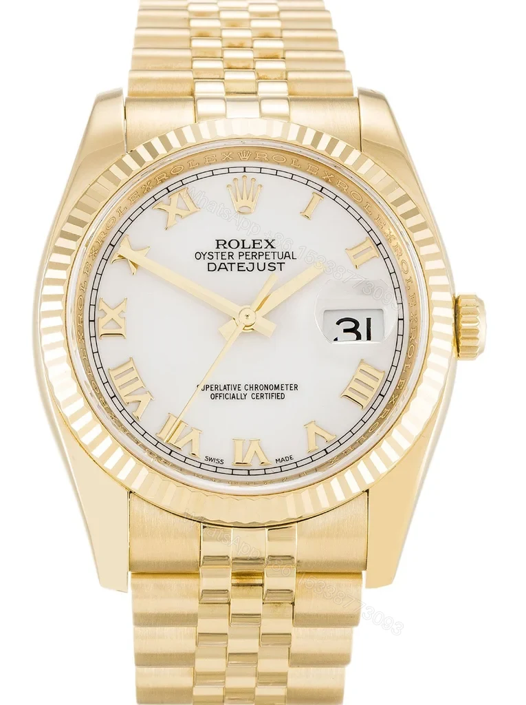 Replica Rolex Datejust White Dial 116238 36 mm — view 1